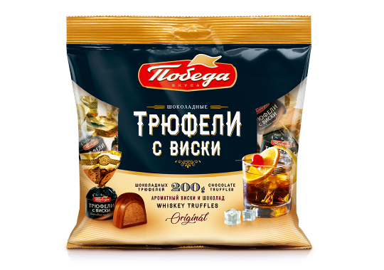 Трюфели шоколадные с виски, 200гр
Трюфели шоколадные с виски, 200гр