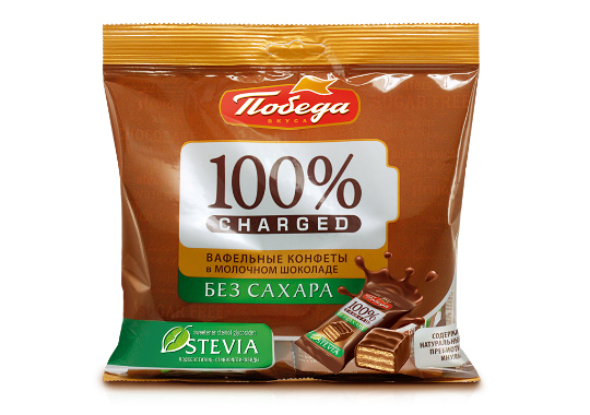 Конфеты вафельные без сахара «Чаржед» в молочном шоколаде
Конфеты вафельные без сахара «Чаржед» в молочном шоколаде
