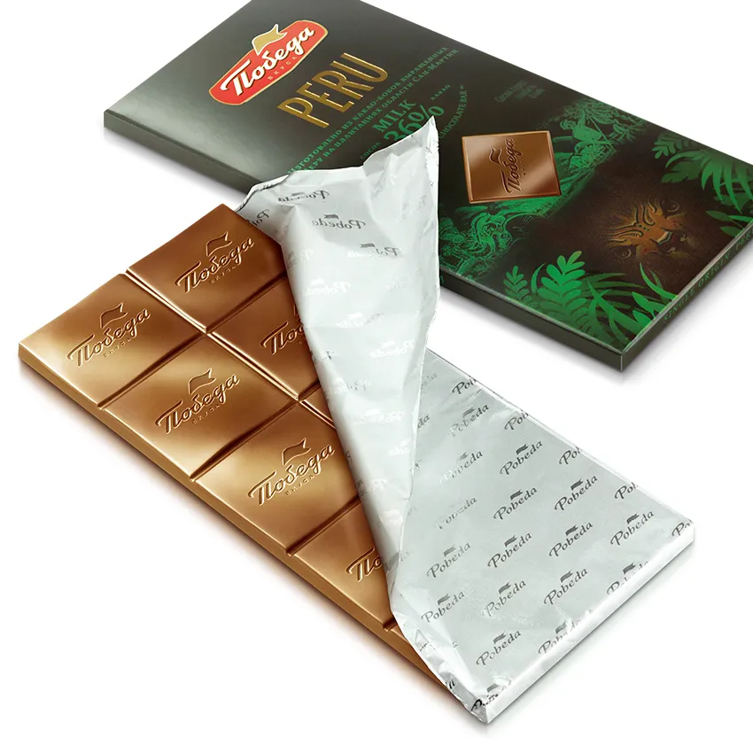 Шоколад молочный «Перу 36 %»