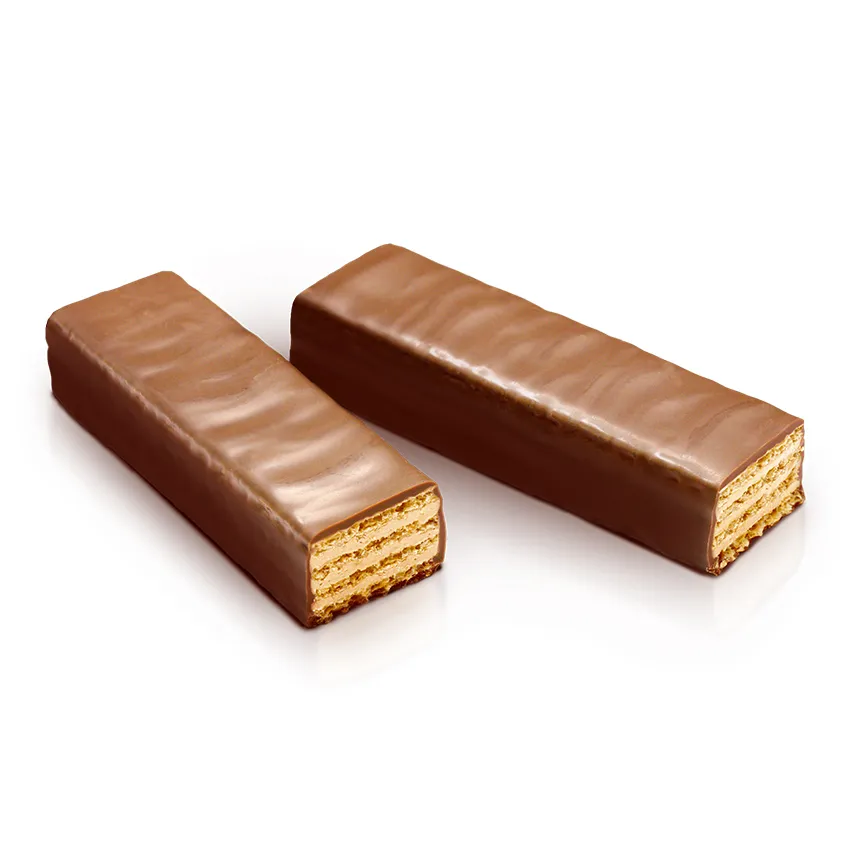 Батончик вафельный «Птица счастья» с начинкой из тертого миндаля в сливочном шоколаде