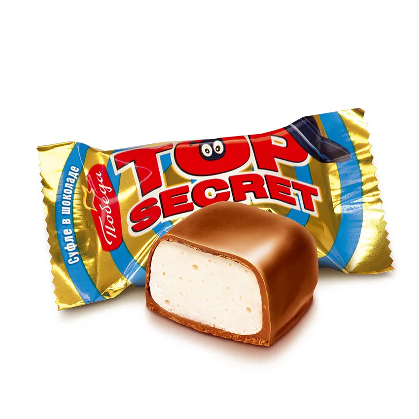 Конфеты суфле «ТОП СИКРЕТ» в молочном шоколаде