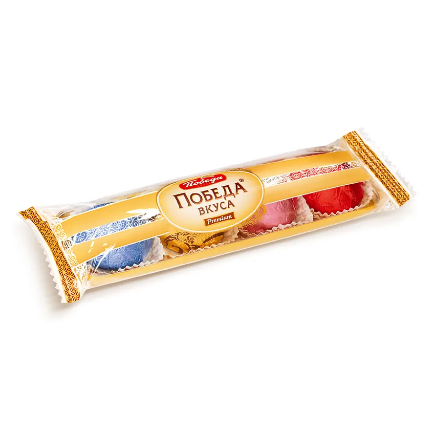 Трюфели шоколадные с марципаном 4 вкуса