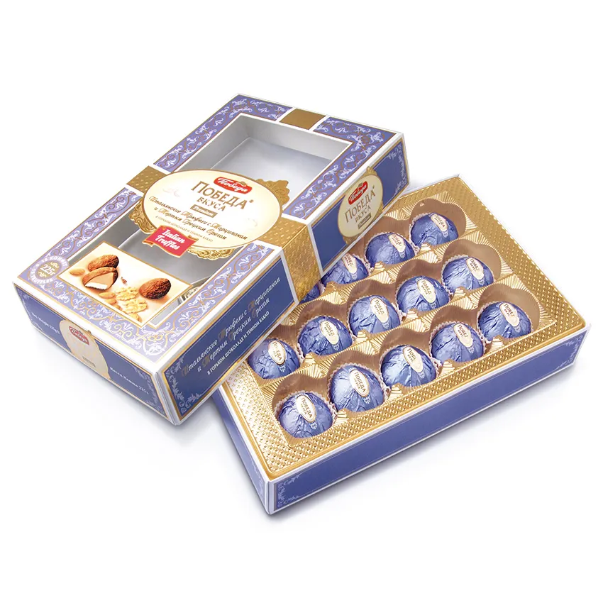 Трюфели грецкий орех с марципаном