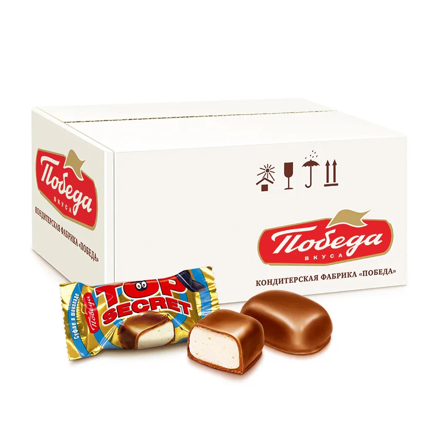 Конфеты суфле «ТОП СИКРЕТ» в молочном шоколаде