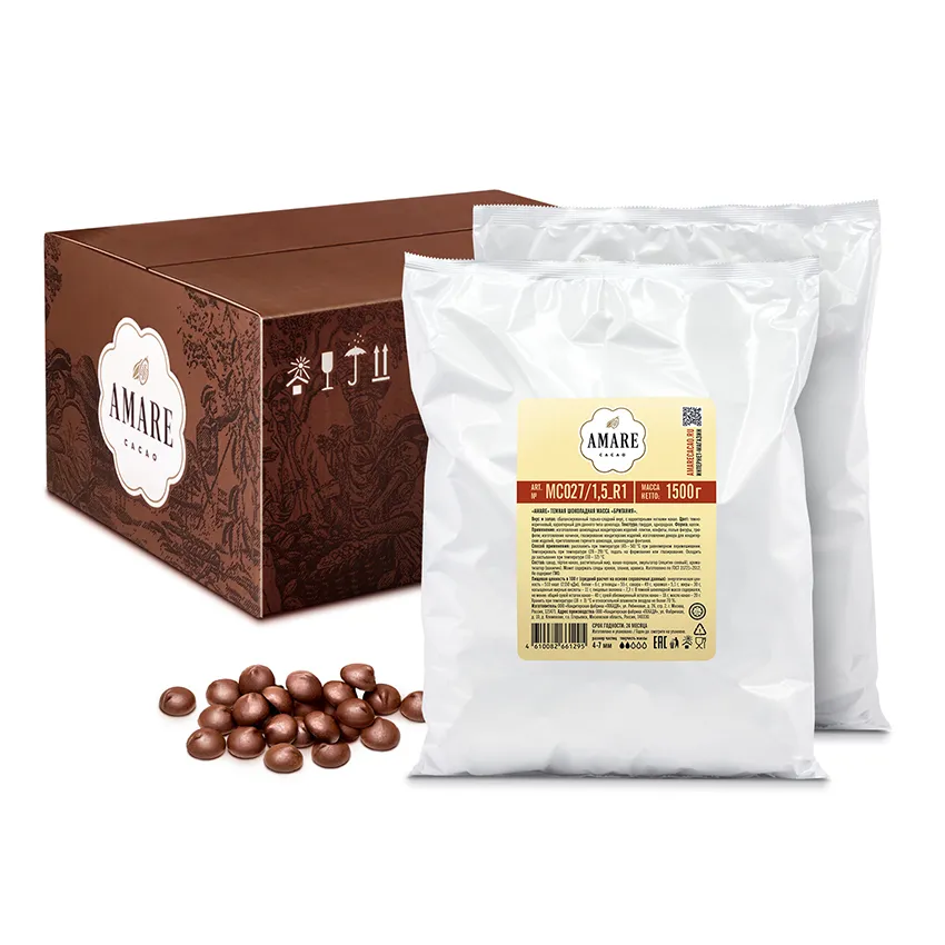 Темный шоколад «Британия», в каплях.