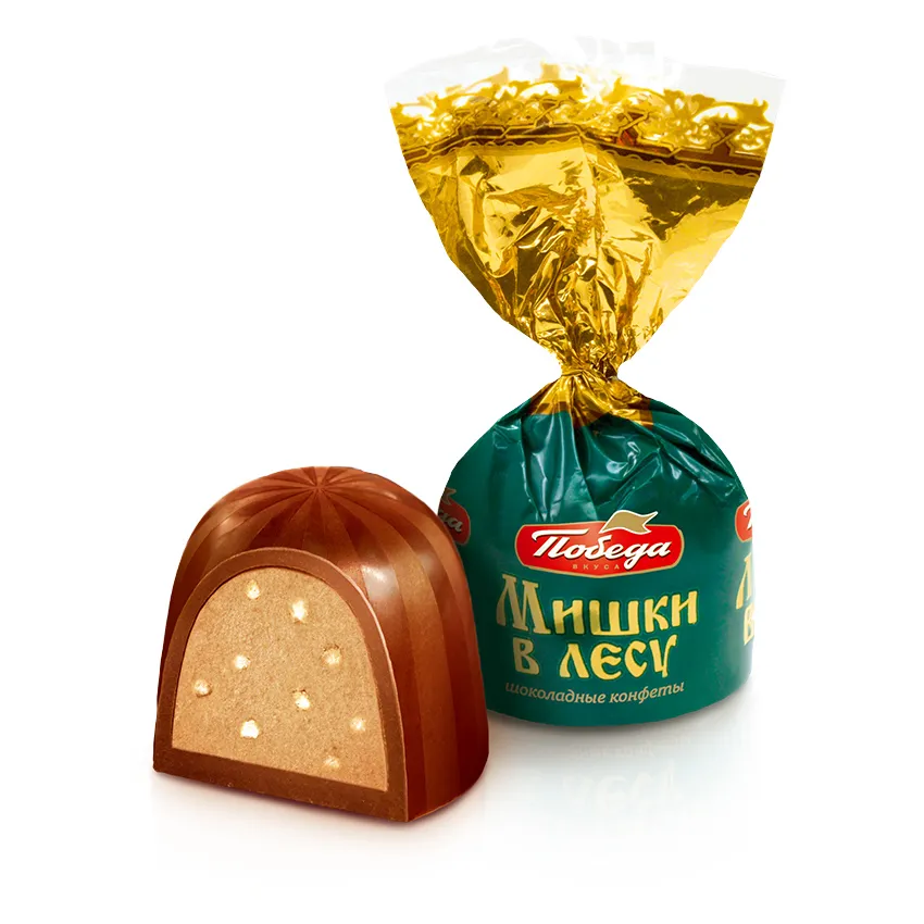 Конфеты шоколадные «Мишки в лесу»