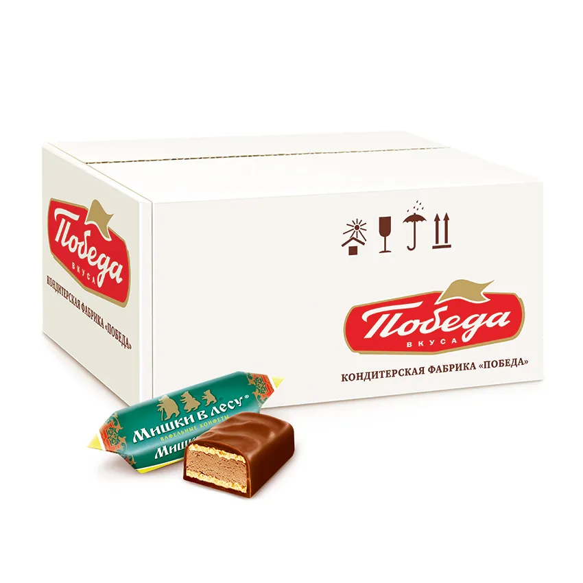 Конфеты вафельные «Мишки в лесу»