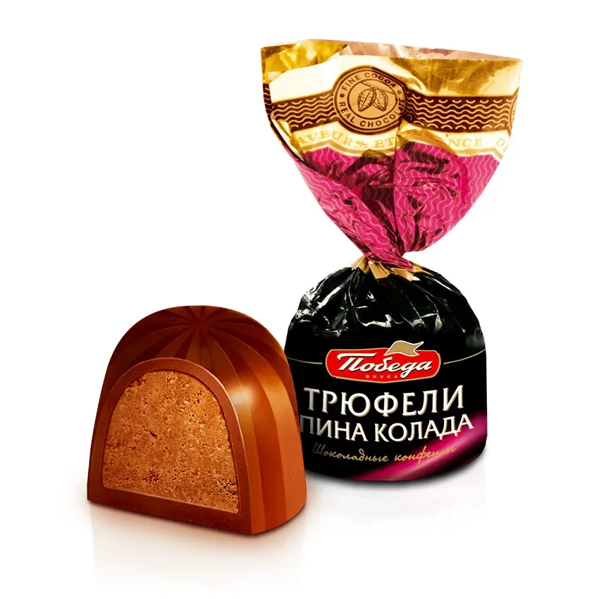 Трюфели шоколадные "Пина колада", 2кг