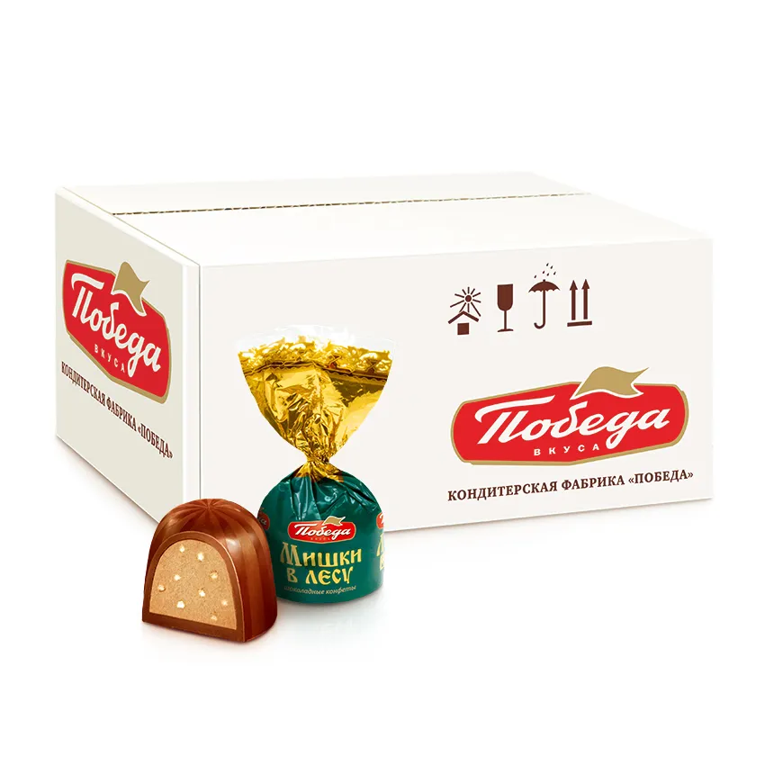 Конфеты шоколадные «Мишки в лесу»