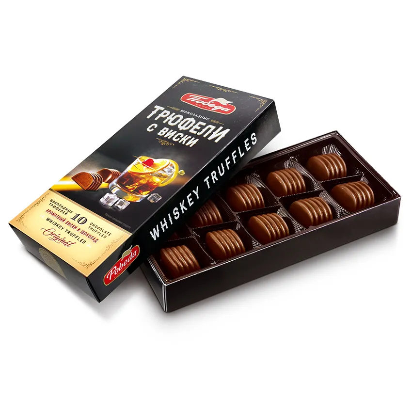 Трюфели шоколадные с виски, 130гр