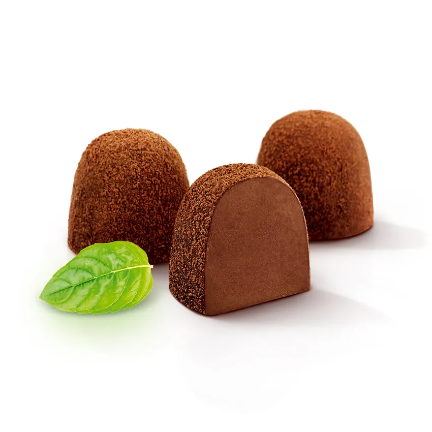 Трюфели шоколадные без добавления сахара, в коробке