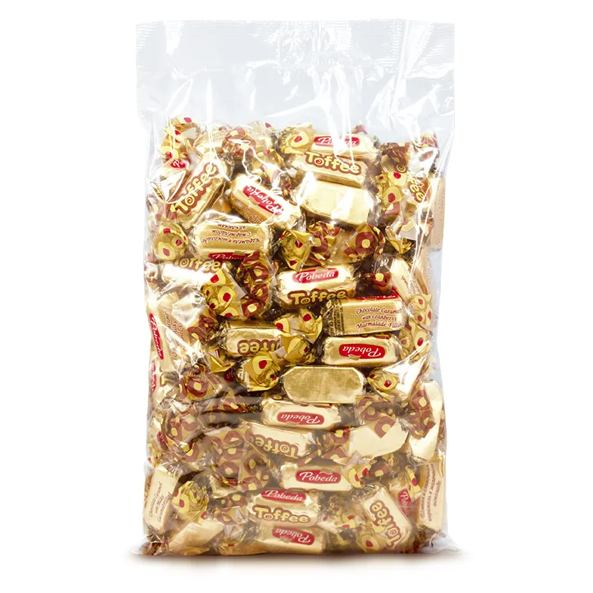 Конфеты молочные «Мягкая карамель в шоколаде с мармеладом из клюквы» и «Мягкая карамель темная и сливочная в шоколаде»