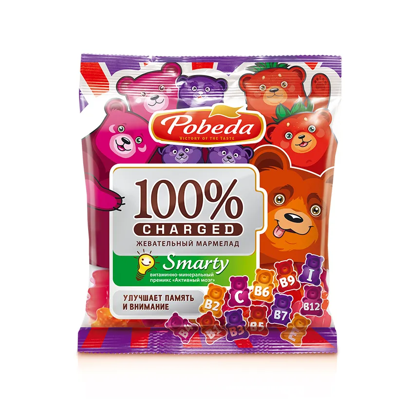 Мармелад жевательный «Чаржед» «Активный мозг», 75 гр