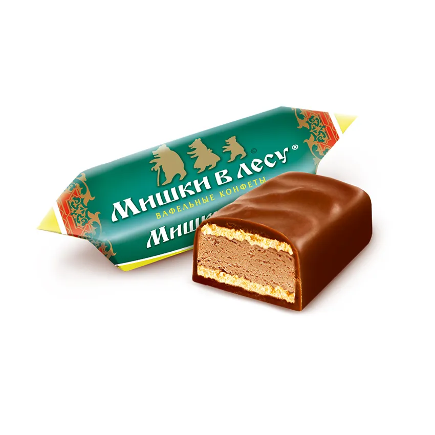 Конфеты вафельные «Мишки в лесу»