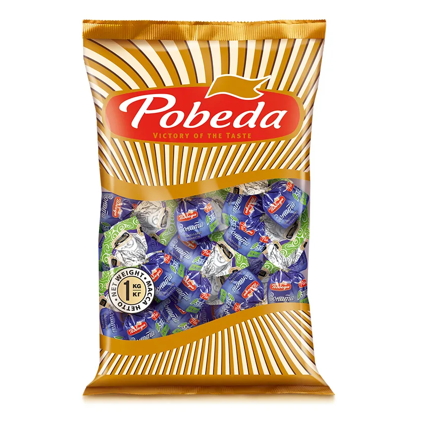 Конфеты шоколадные без сахара  «Соната» с лесным орехом