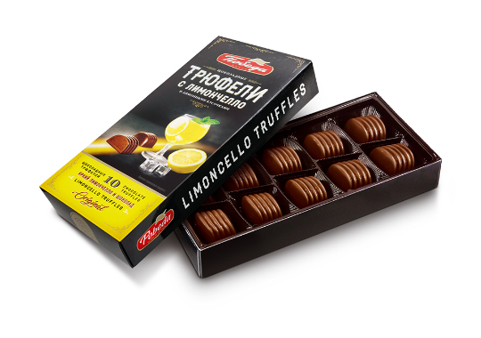 

Трюфели шоколадные с лимончелло, 130гр