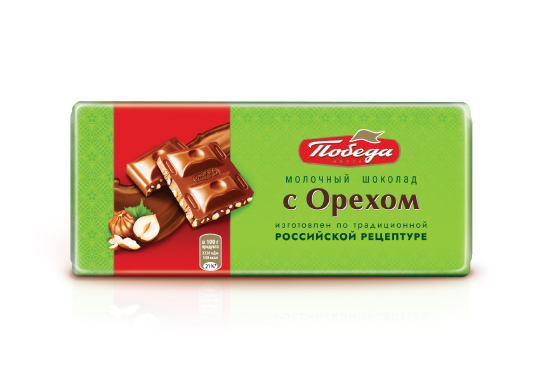 

Шоколад «Молочный с орехом»