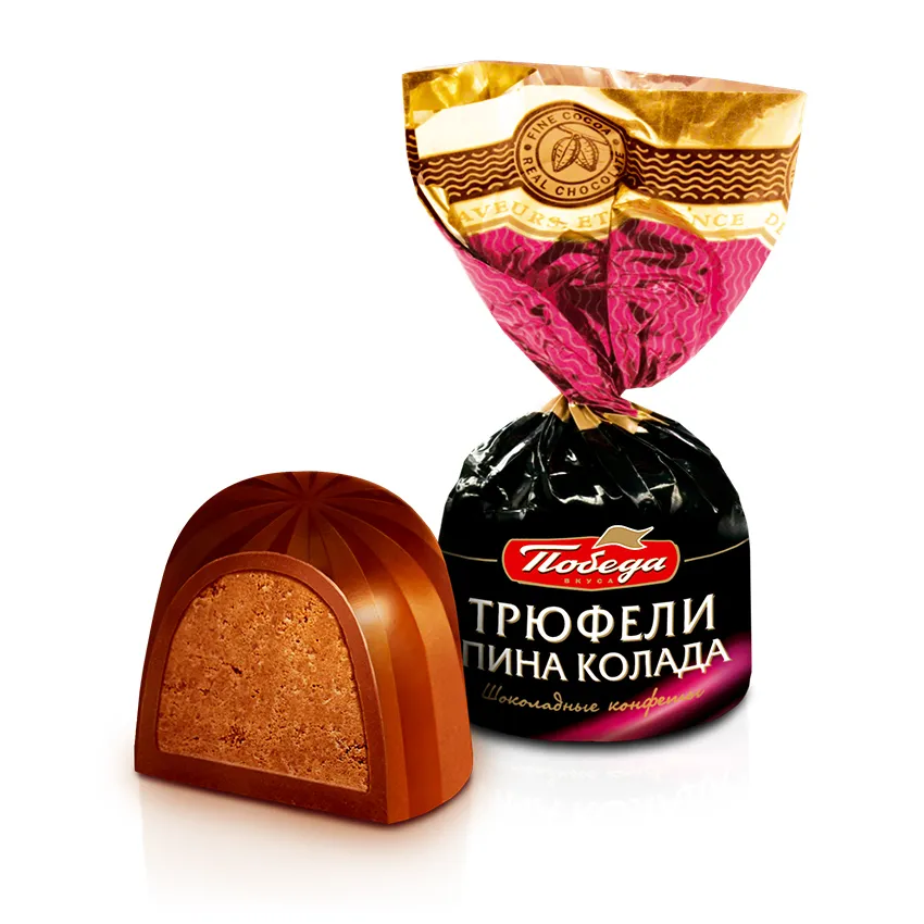 Трюфели шоколадные "Пина колада", 200гр