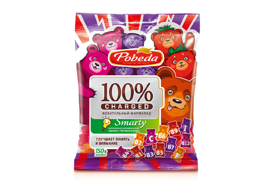 

Мармелад жевательный «Чаржед» «Активный мозг»