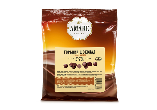 

Amare шоколад горький «XXL» в каплях