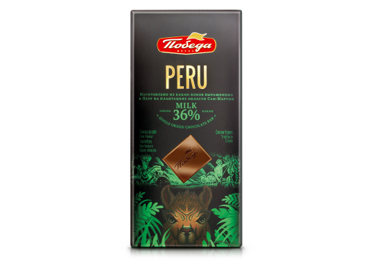 

Шоколад молочный «Перу 36 %»