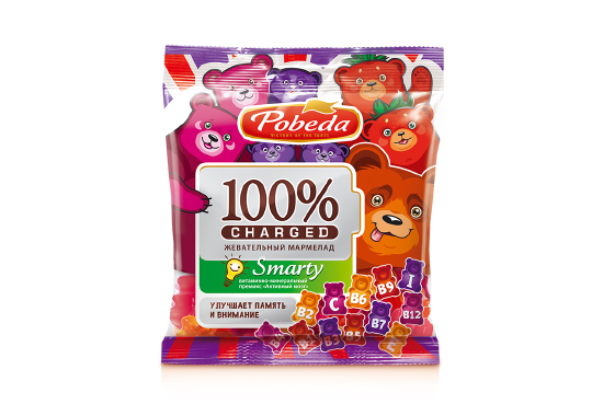 

Мармелад жевательный «Чаржед» «Активный мозг», 75 гр