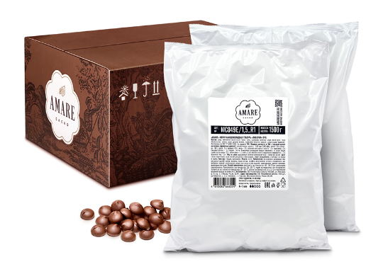

Amare шоколадная глазурь молочная «Либерия ПРО»