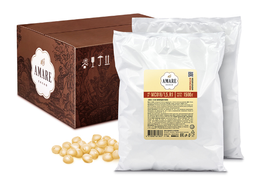 

Белый шоколад, в каплях.