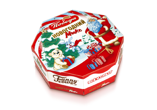 

Новогодний подарочный набор "Восьмигранник"