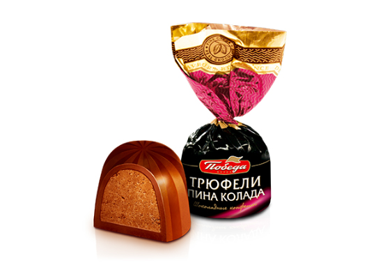 

Трюфели шоколадные "Пина колада", 2кг