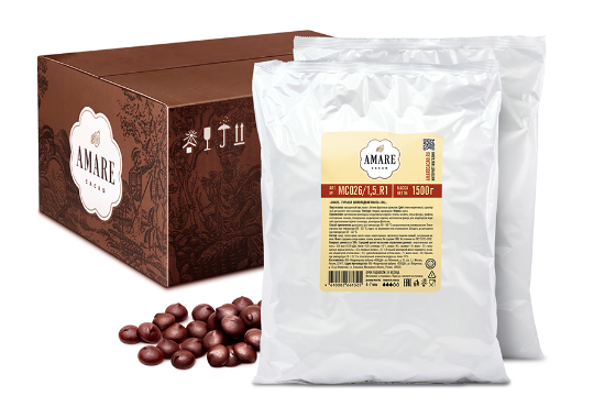 

Горький шоколад «XXL 55 %», в каплях.