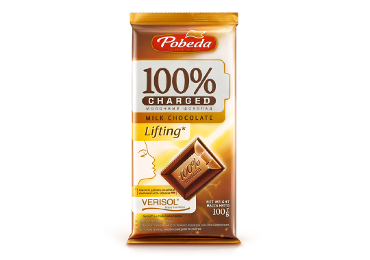 

Шоколад «Молочный «Чаржед» «Лифтинг»