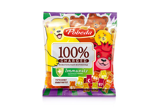 

Мармелад жевательный «Чаржед» «Иммунити», 75 гр