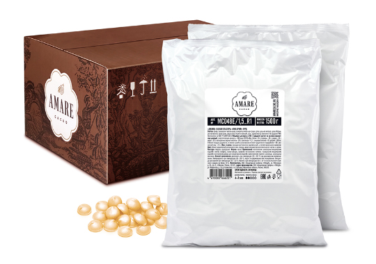 

Amare шоколадная глазурь «Белая «Либерия» ПРО»